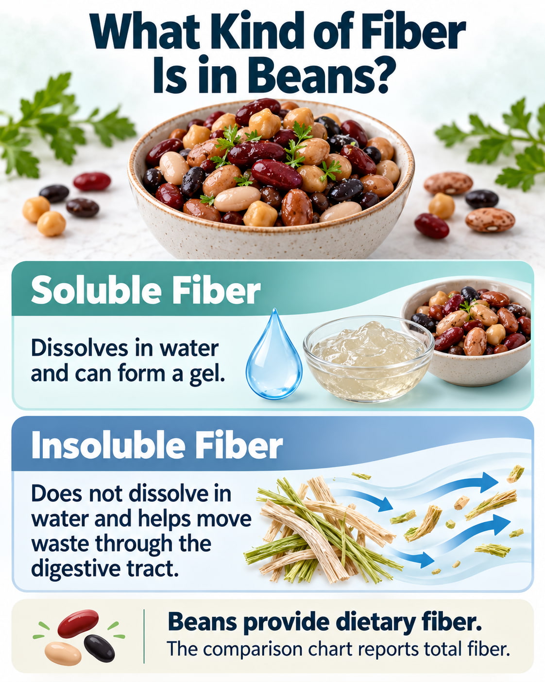 What Kind of Fiber Is in Beans?