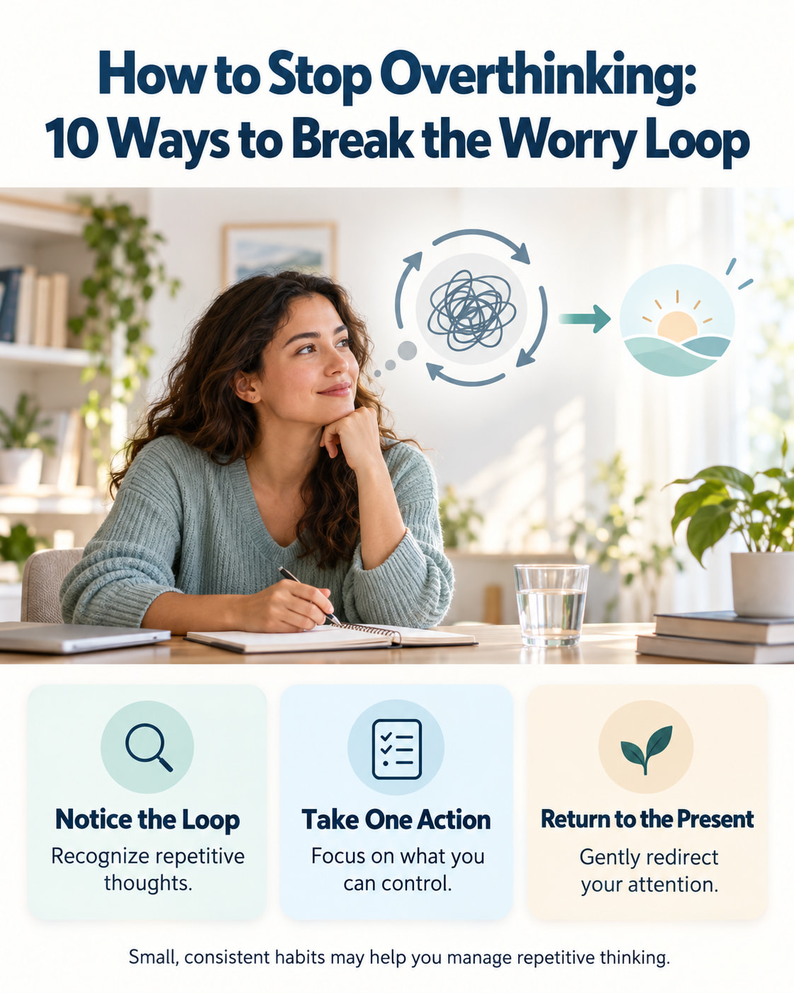 How to Stop Overthinking: 10 Ways to Break the Worry Loop
