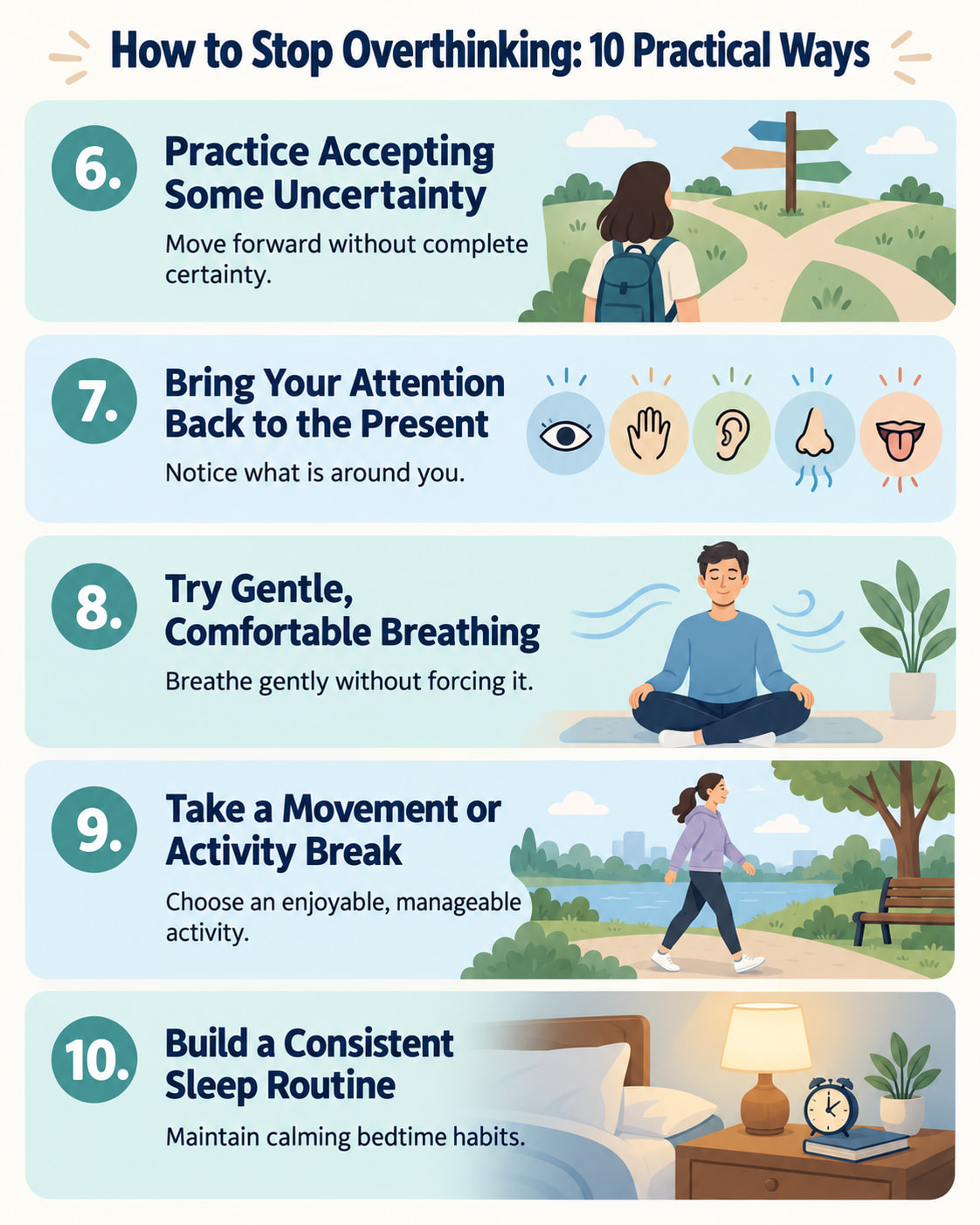 How to Stop Overthinking: 10 Practical Ways