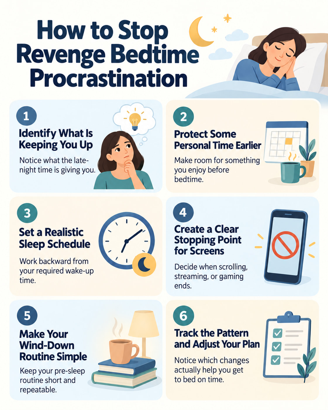 How to Stop Revenge Bedtime Procrastination
