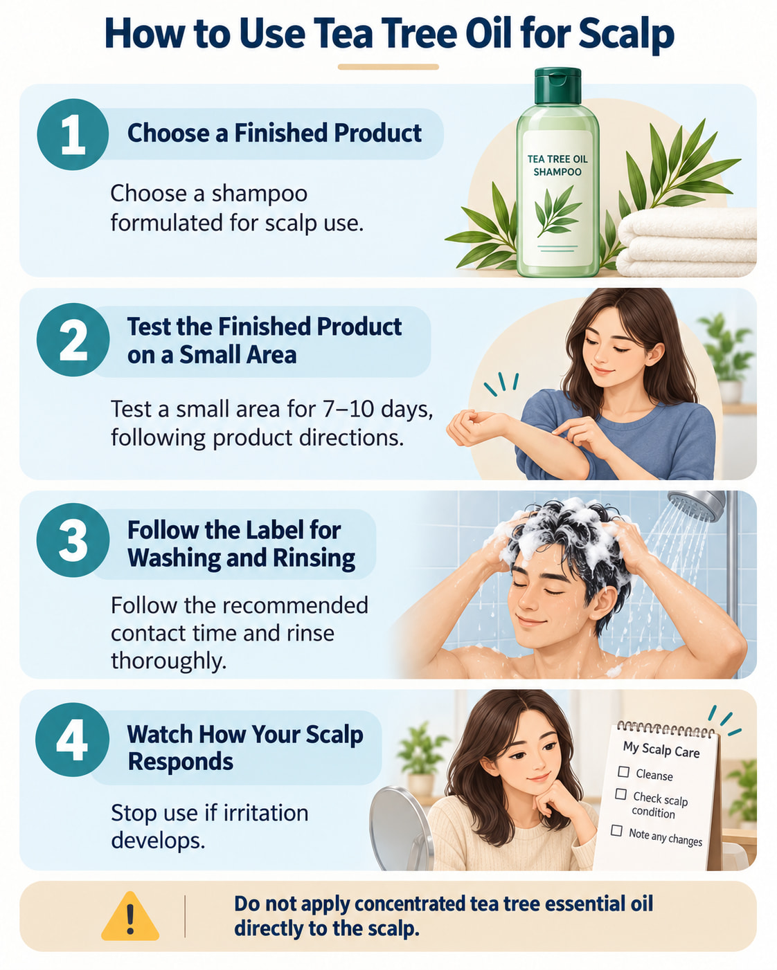 How to Use Tea Tree Oil for Scalp