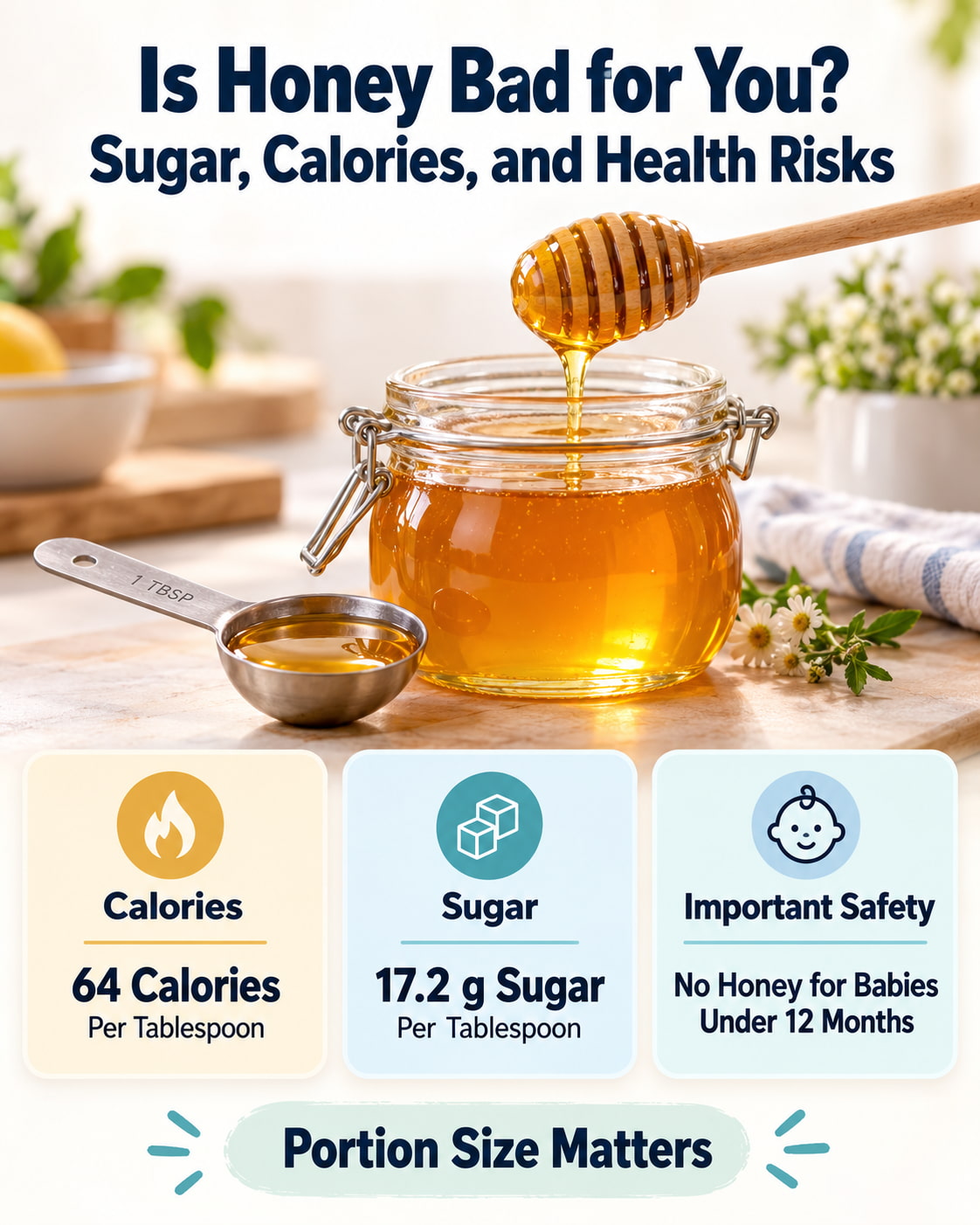 Is Honey Bad for You? Sugar, Calories, and Health Risks