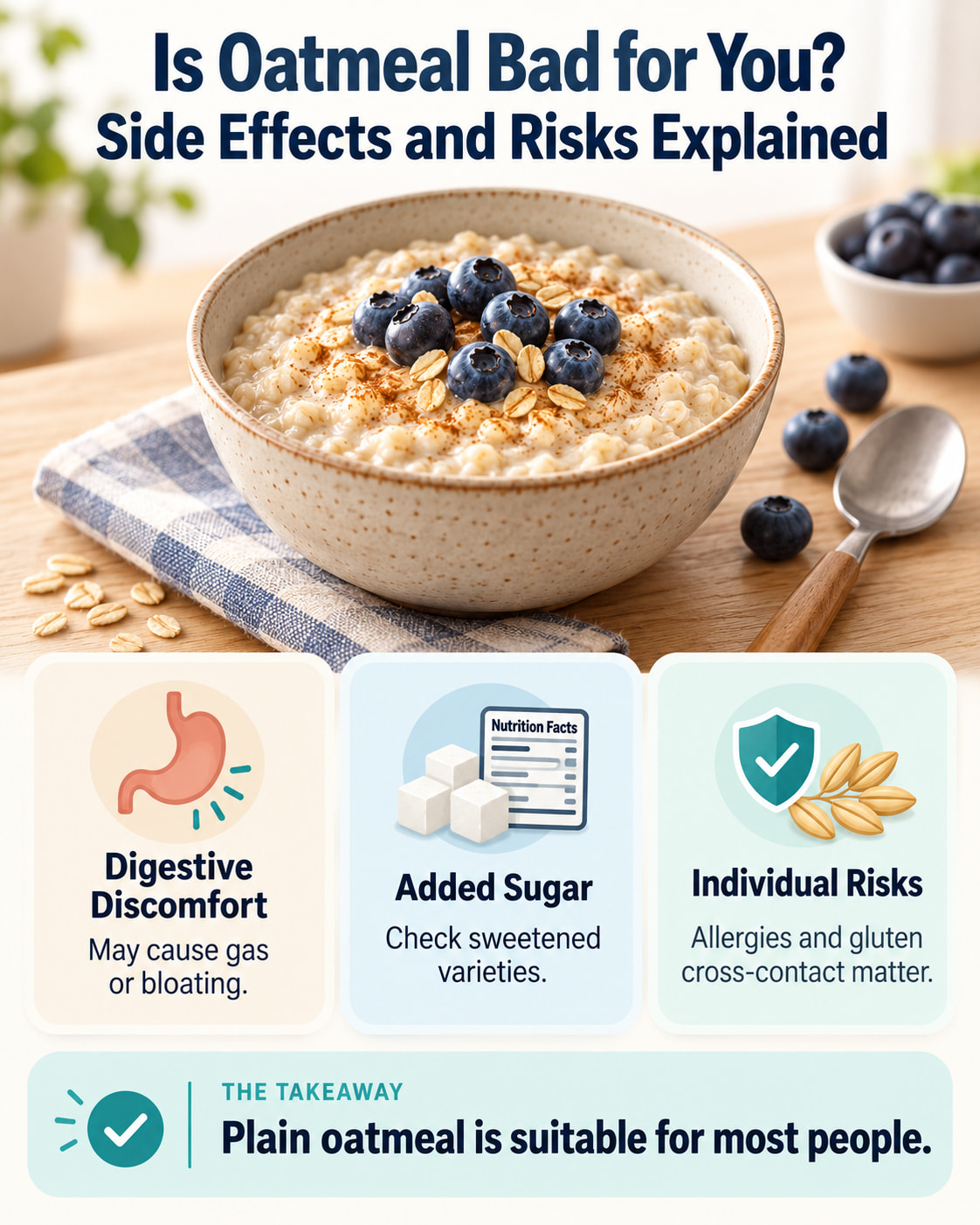 Is Oatmeal Bad for You? Side Effects and Risks Explained