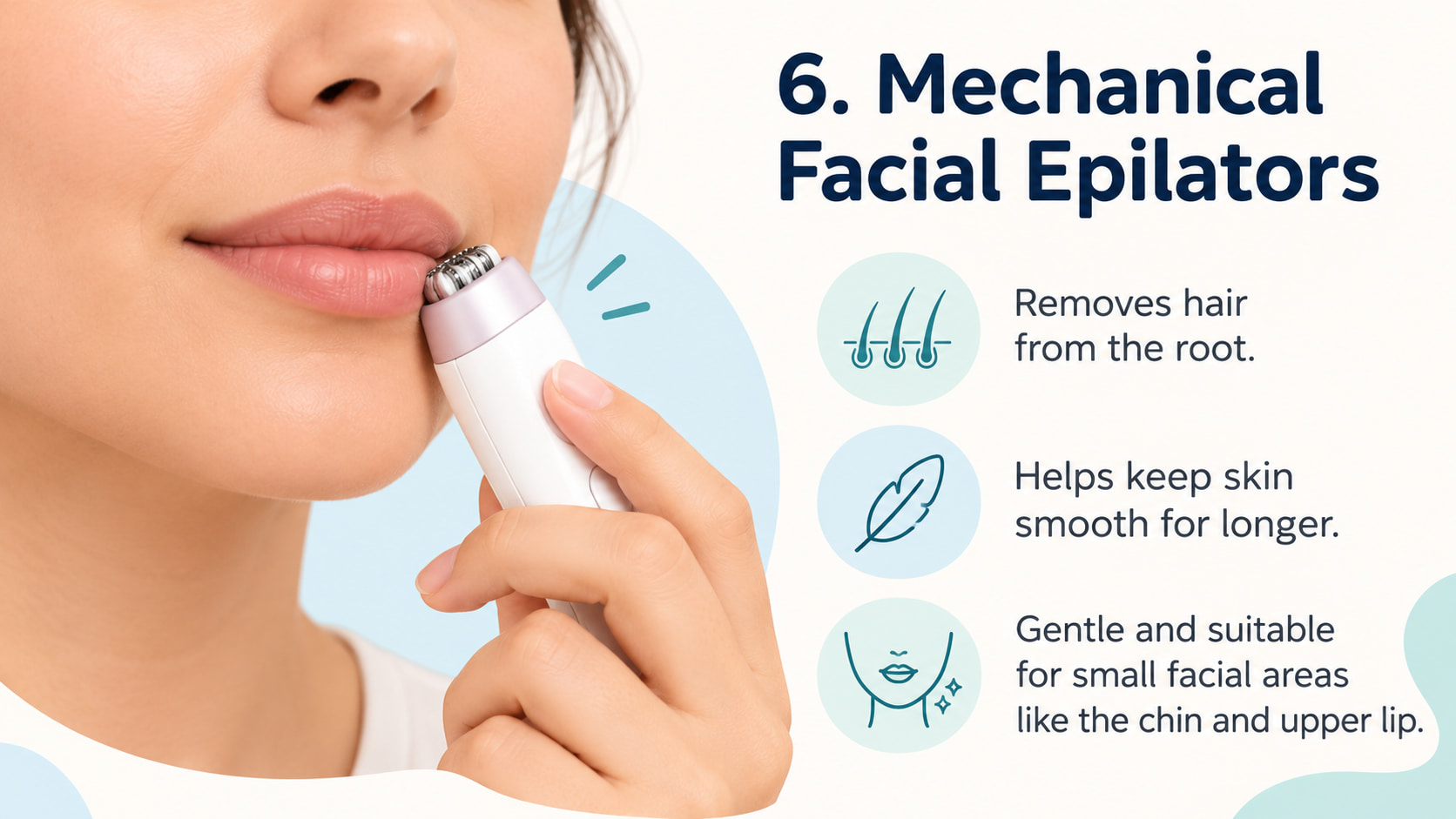 Mechanical Facial Epilators