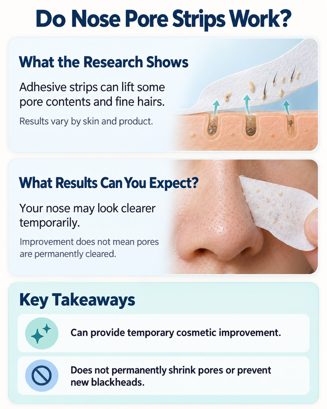 Do Nose Pore Strips Work?