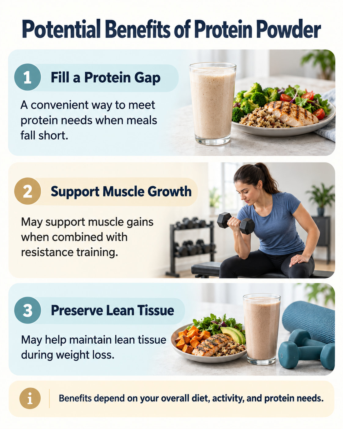 Potential Benefits of Protein Powder