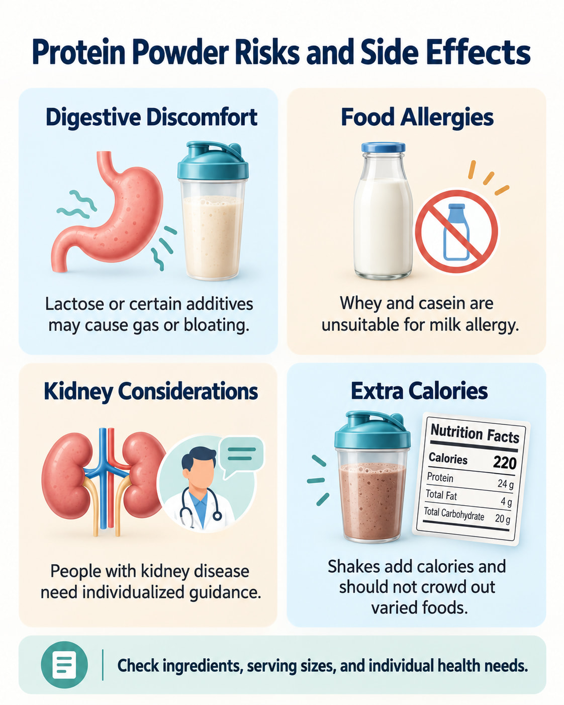 Protein Powder Risks and Side Effects