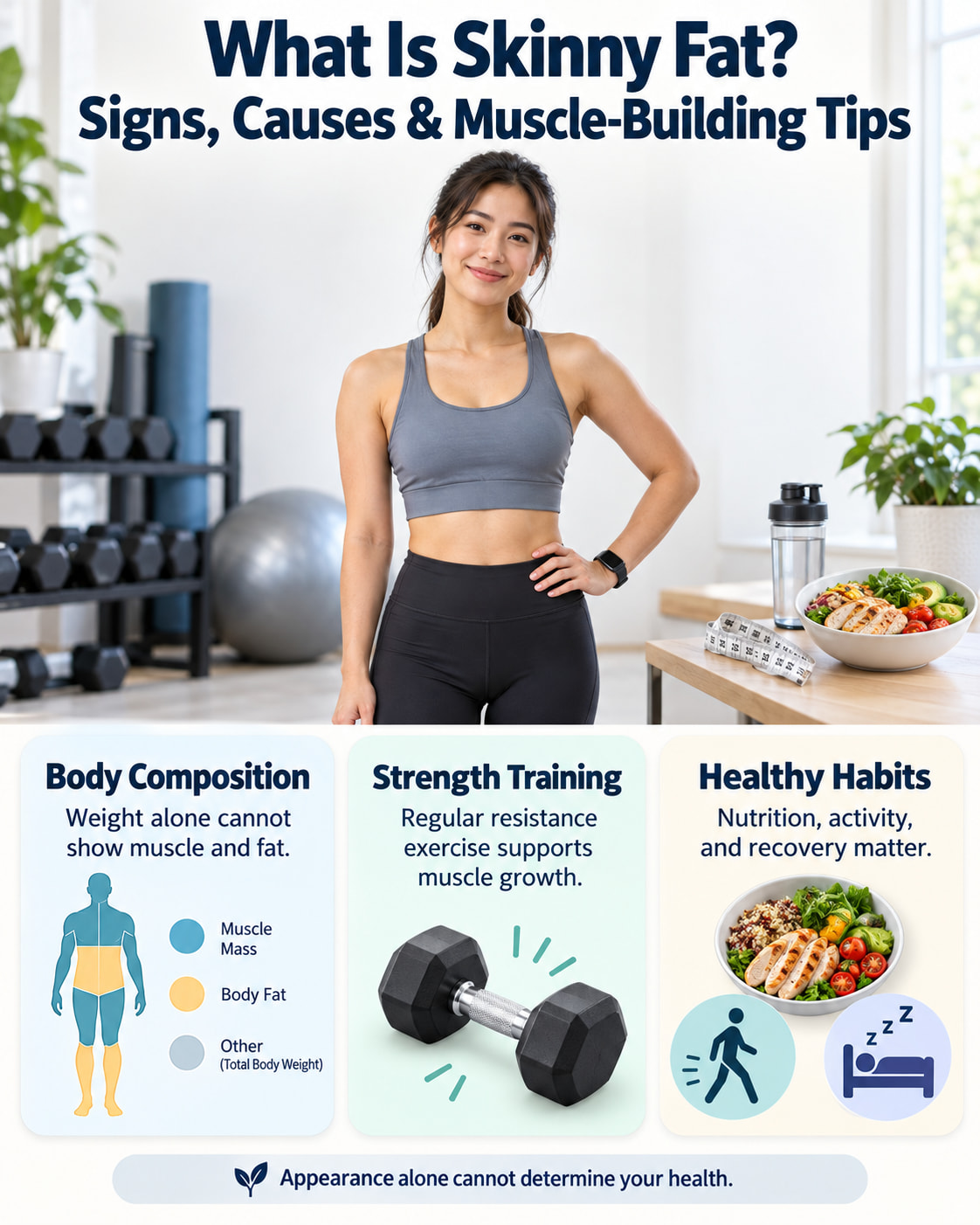 What Is Skinny Fat? Signs, Causes & Muscle-Building Tips