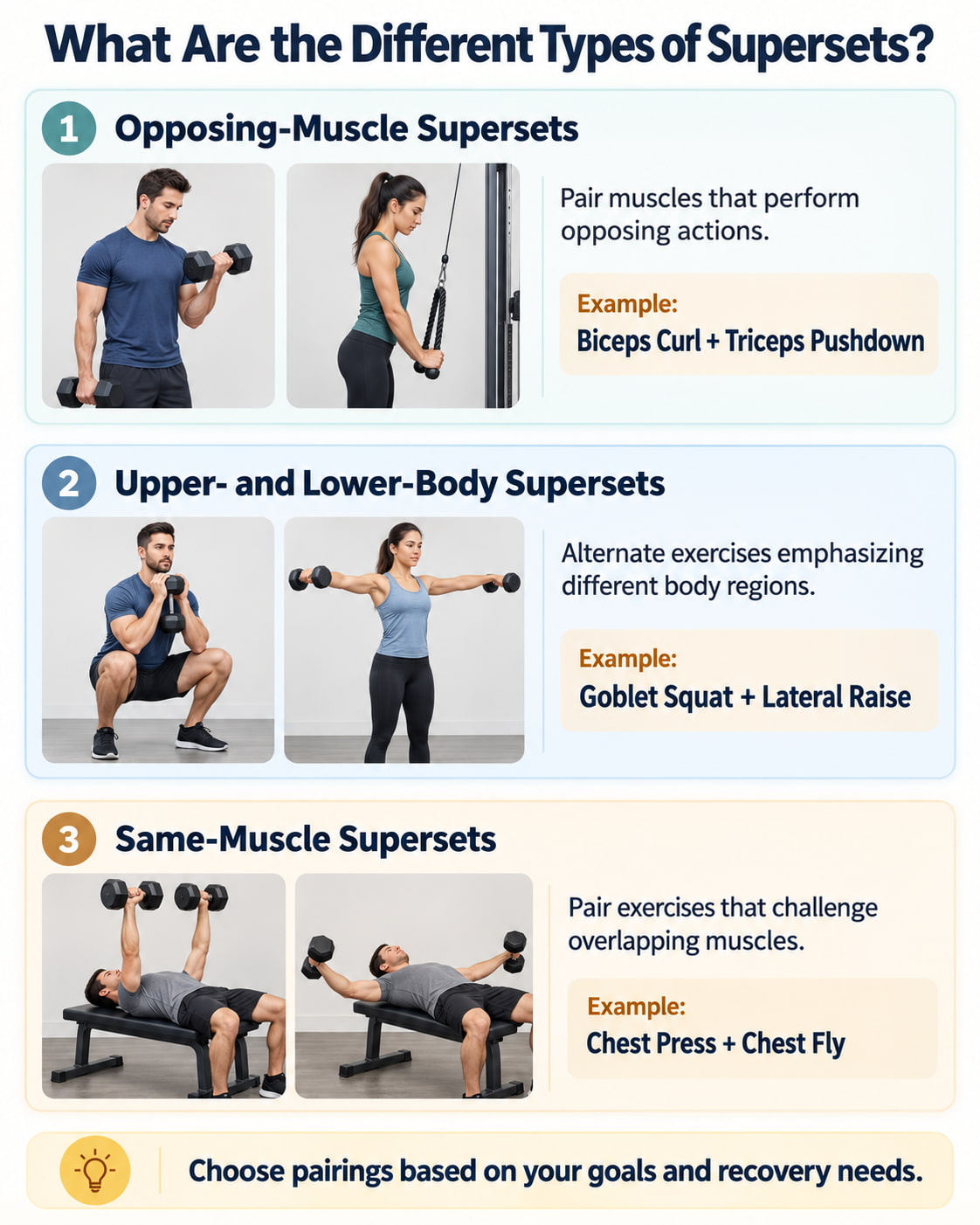 What Are the Different Types of Supersets?