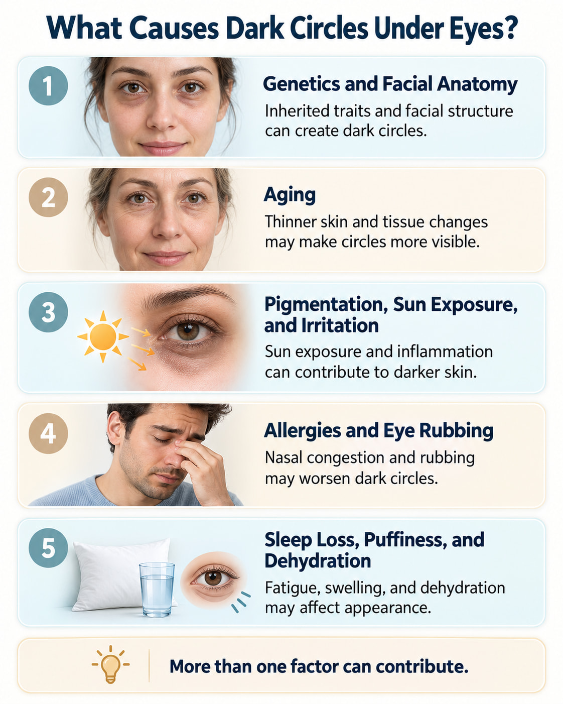 What Causes Dark Circles Under Eyes?
