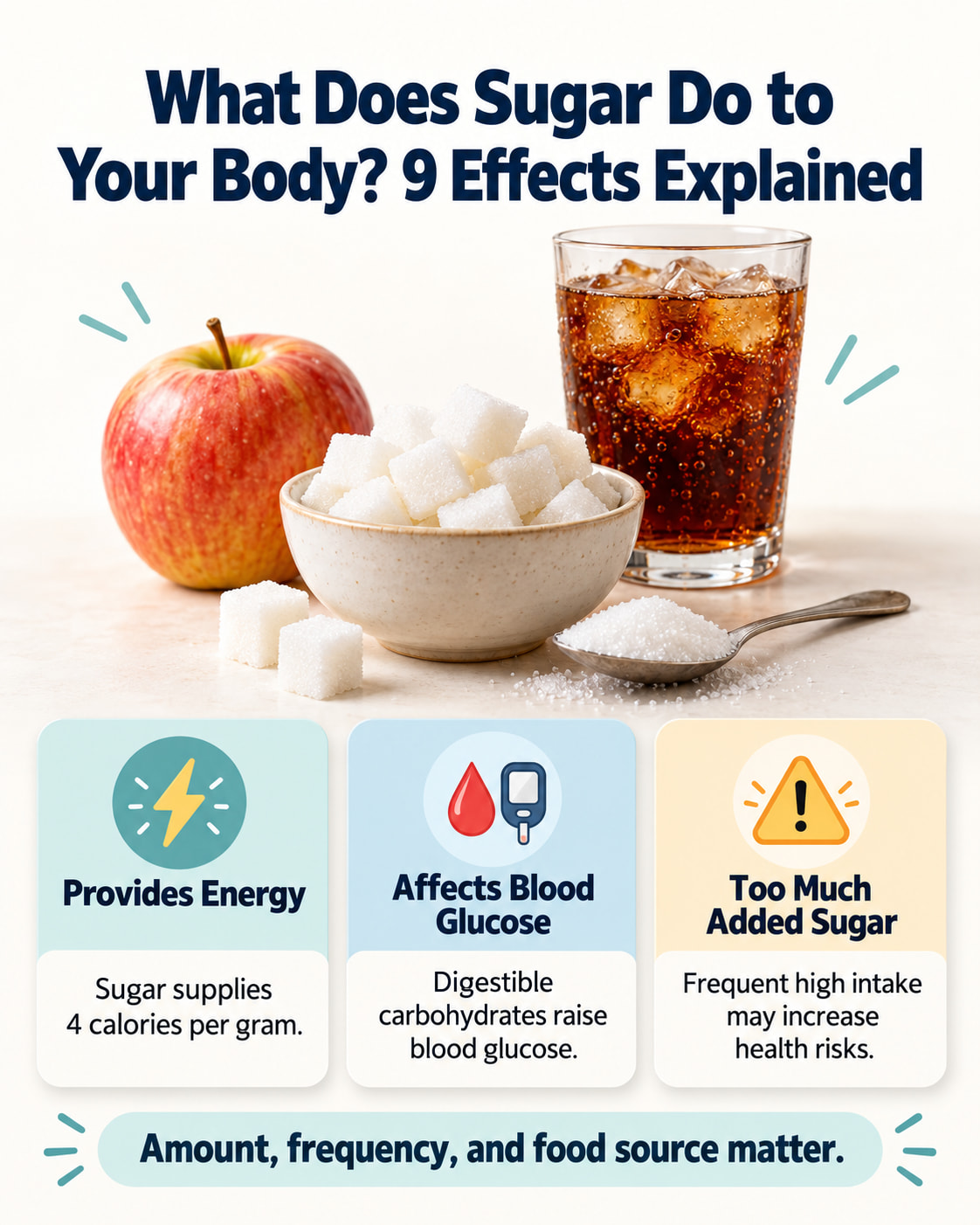 What Does Sugar Do to Your Body? 9 Effects Explained