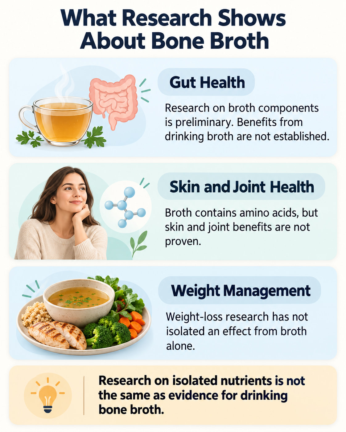 What Research Shows About Bone Broth