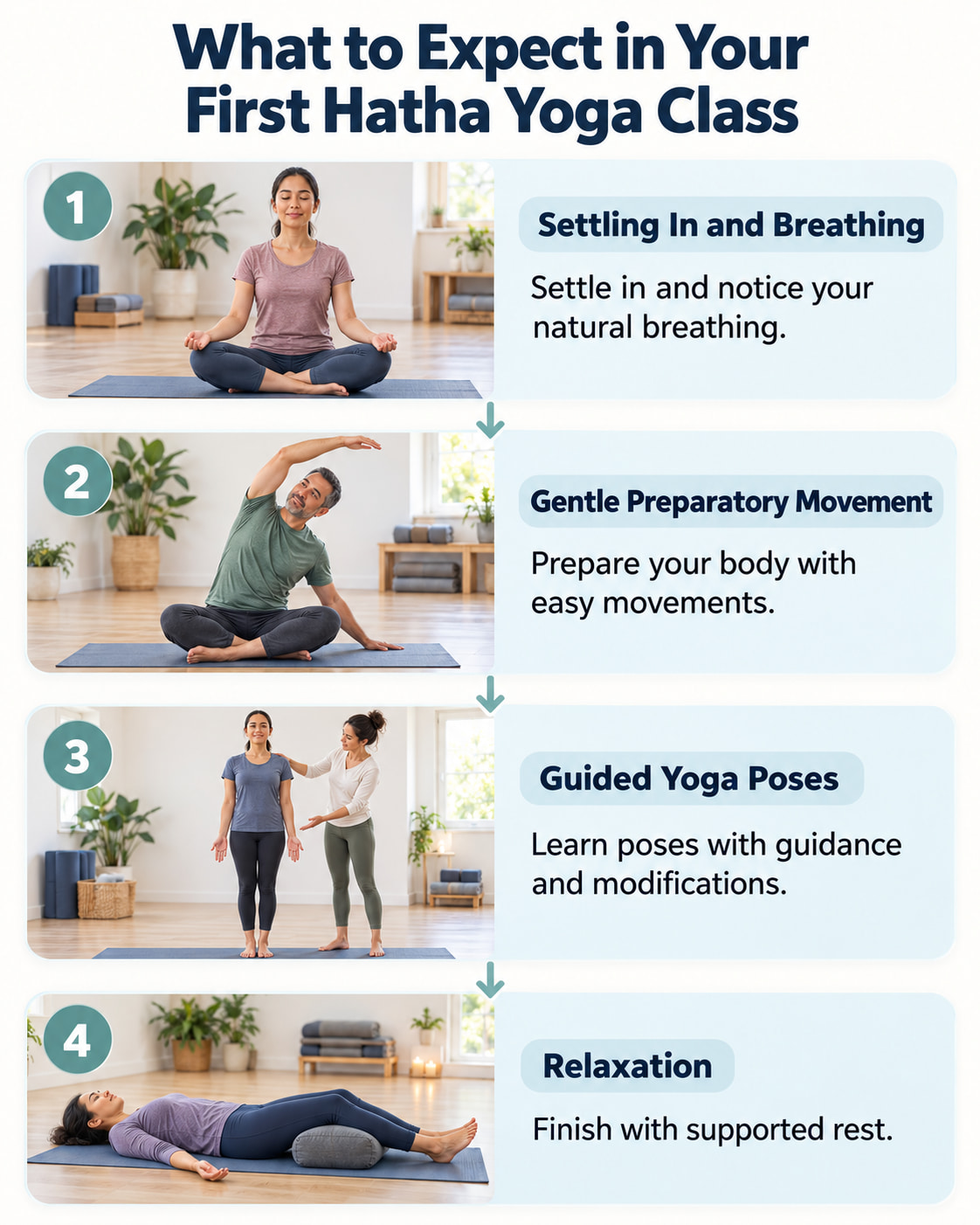 What to Expect in Your First Hatha Yoga Class
